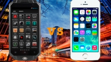 Сравнение Knight XV Quad-Core и iPhone 5s