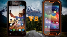 Сравнение Quechua Phone 5 и Runbo X6